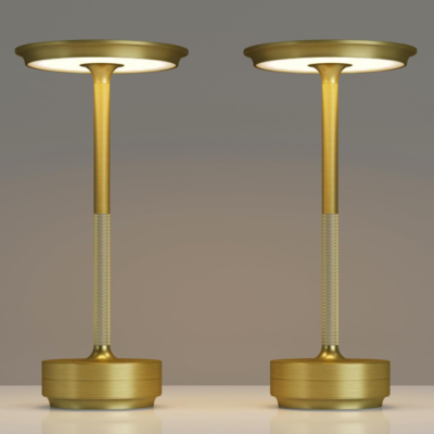 Rechargeable Cordless Table Lamp, Large Battery Capacity, Set of 2