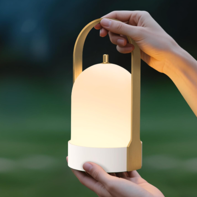 Rechargeable Outdoor Table Lamp, Portable Lantern, Waterproof