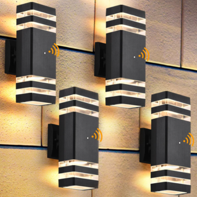 Dusk to Dawn Outdoor Wall Light, Up and Down Lighting, for House and Porch