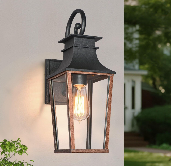 Bronze Outdoor Wall Sconce