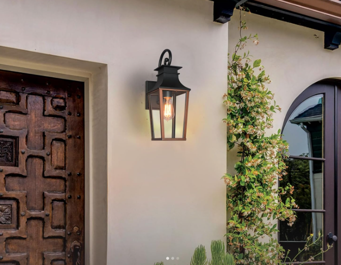Bronze Outdoor Wall Sconce - Image 2