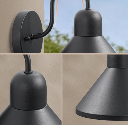 Gooseneck Outdoor Wall Light, Farmhouse Style, Porch Light - Image 2